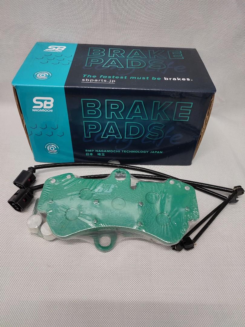 BREMBO 17Z 18Z Brake pads in SB Nagamochi Ceramic Perfomance Brake Pad.  Brembo GT Audi Q7 Porsche Volkswagen Bendix DB1676, Car Accessories,  Accessories on Carousell