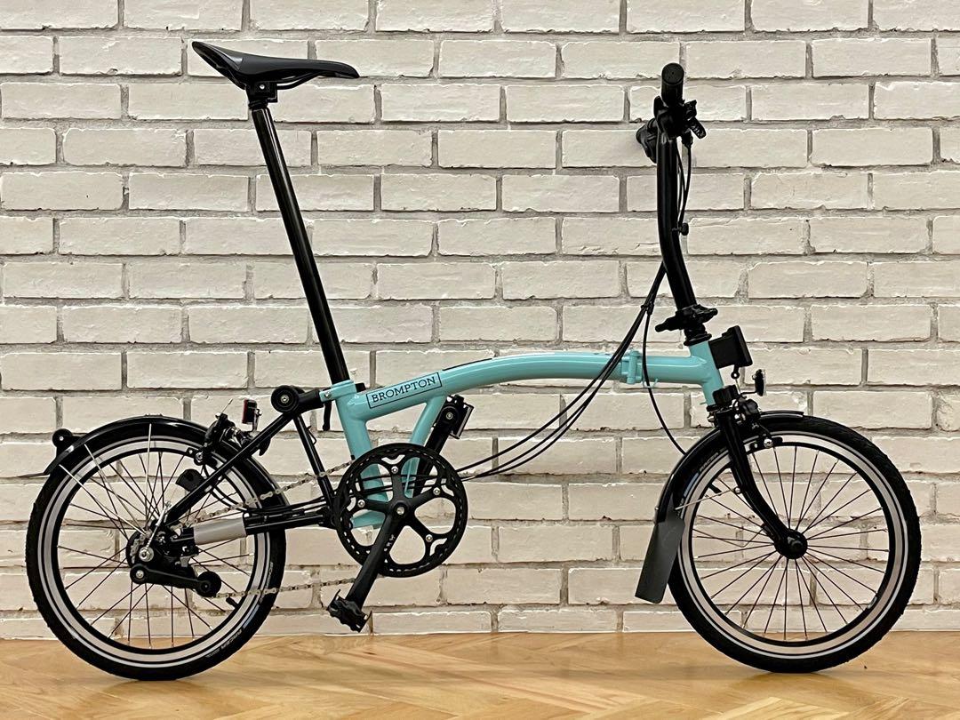 Brompton S6L Turkish Green 2022 C Line Explore . Black Edition brand new unregistered
