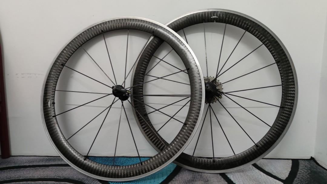 Carbon Wheelset Mavic Cosmic SLS 50mm Sports Equipment