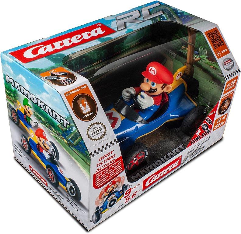 Carrera RC Official Licensed Kart Mach 8 Mario 1: 18 Scale  Ghz Remote  Radio Control Car with Rechargeable Lifepo4 Battery - Kids Toys Boys/Girls,  Hobbies & Toys, Toys & Games on Carousell