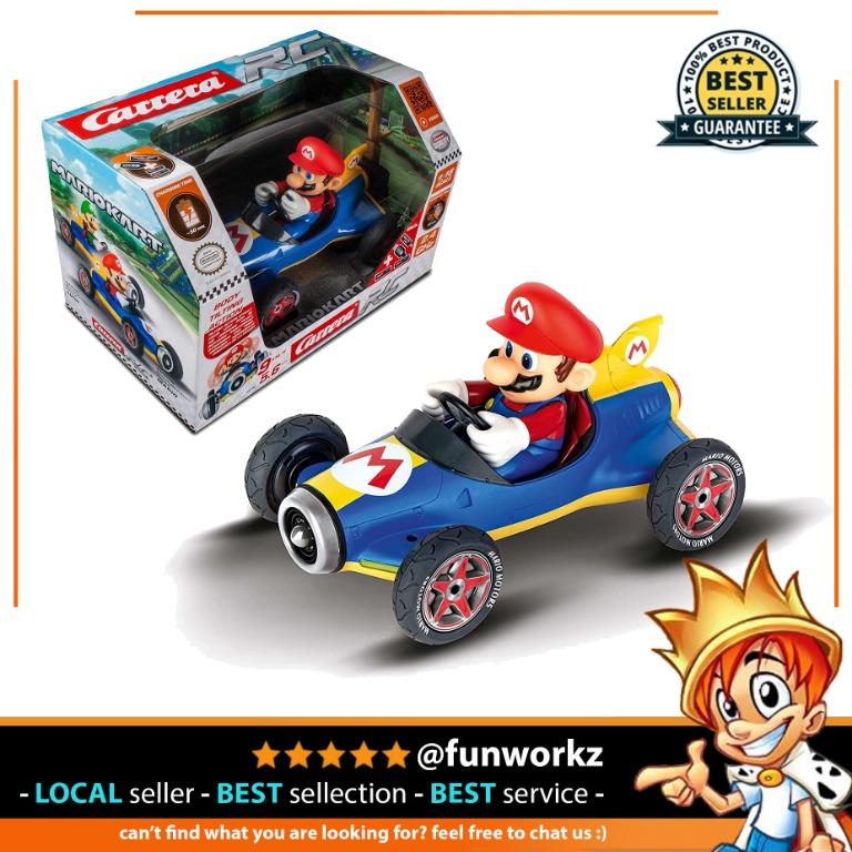 Carrera RC Official Licensed Kart Mach 8 Mario 1: 18 Scale  Ghz Remote  Radio Control Car with Rechargeable Lifepo4 Battery - Kids Toys Boys/Girls,  Hobbies & Toys, Toys & Games on Carousell