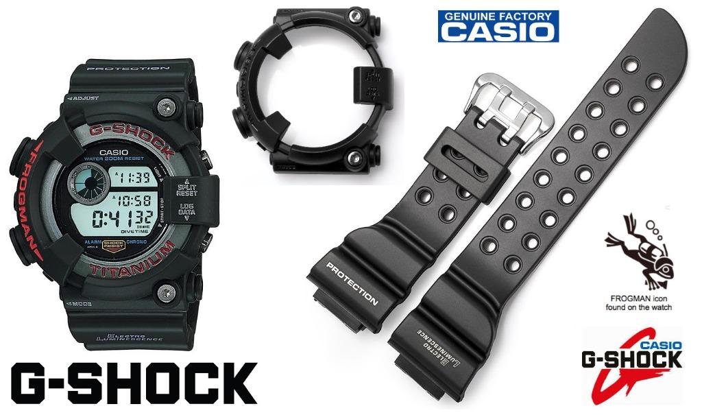 Casio G Shock DW-8200 Frogman 1995年二代初代蛙人DW-8200-1A連全新原 