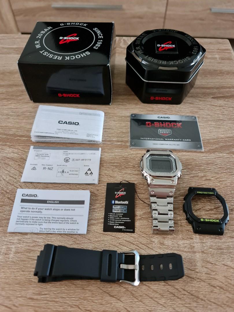 Casio GW-B5600DC-1DR Module 3461, Luxury, Watches on Carousell