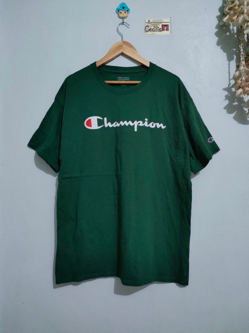 army green champion shirt