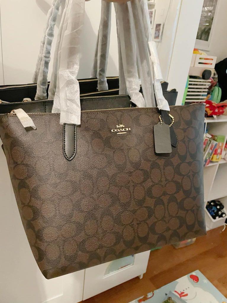 Coach Zip Tote Bag bought from US Luxury Bags Wallets on