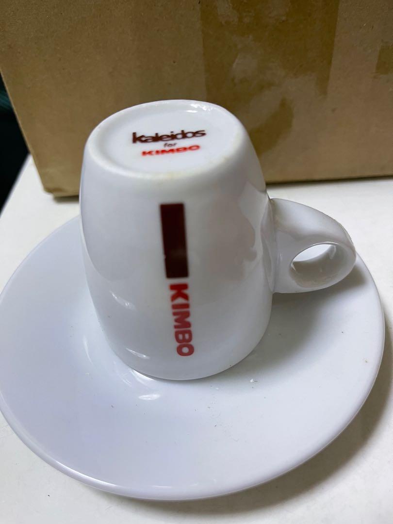 Cappuccino Cups- Set  Kimbo by Kaleidos. Porcelain 6 Oz Cup