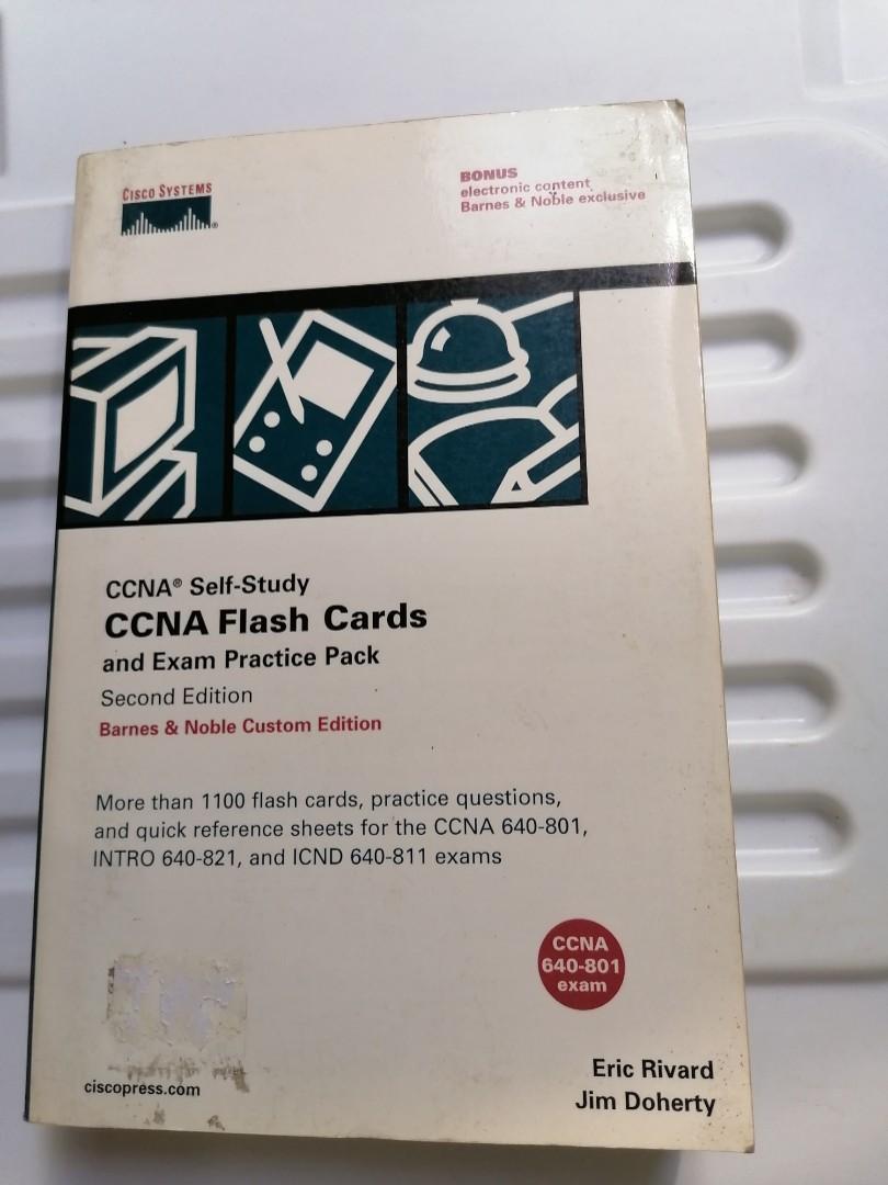 COMPUTER BOOK CCNA FLASH CARDS, Hobbies & Toys, Books & Magazines, Textbooks on Carousell