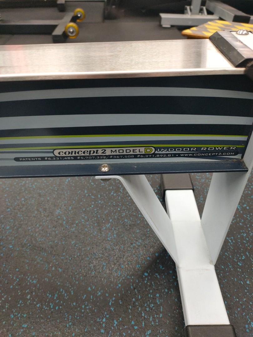 Concept 2 model D indoor rower, Sports Equipment, Exercise & Fitness