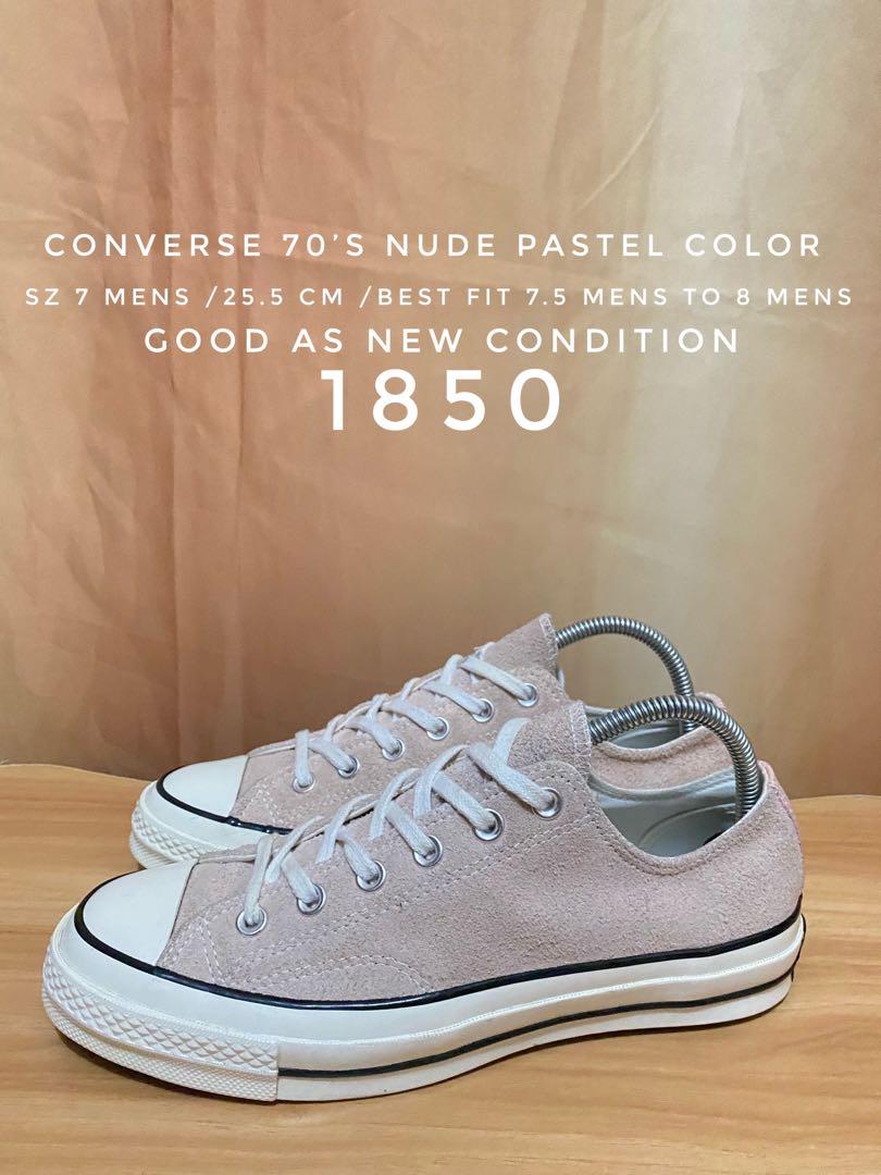 converse shoes nude