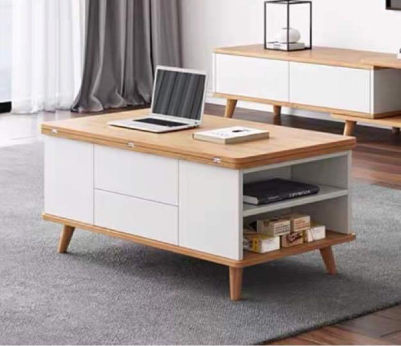 Convertible Coffee Table/Office Desk/Dining, Furniture & Home Living