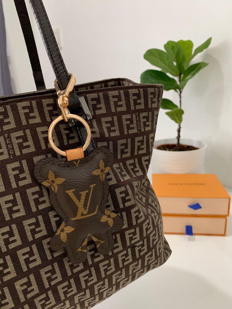 GIVEAWAY: Custom Louis Vuitton Bear 🐻 Keychain using authentic LV (Keychain  ONLY), Women's Fashion, Jewelry & Organisers, Accessory holder, box &  organisers on Carousell