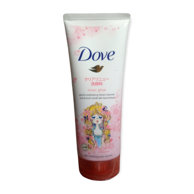 Dove Inner Glow Gentle Exfoliating Face Wash 100g Limited Edition