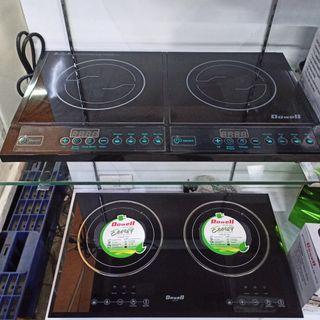 Dowell Double Burner Cooktop Touchscreen/ Button type Energy Efficient Induction Cooker Electric Stove Flameless Heating