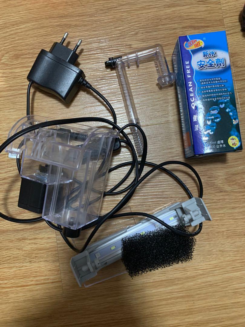 fish tank + filter + sands, Pet Supplies, Homes & Other Pet Accessories