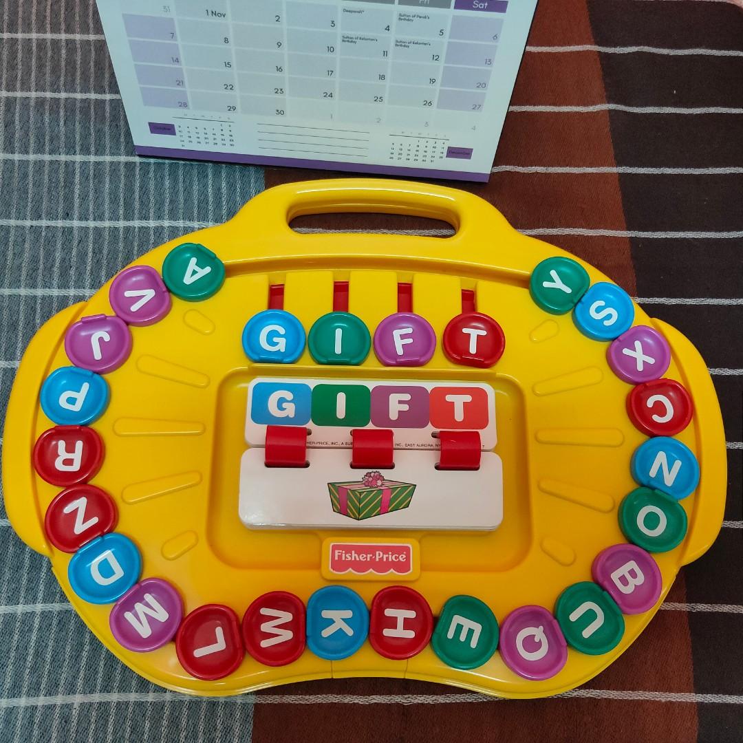 Fisher price top alphabet game