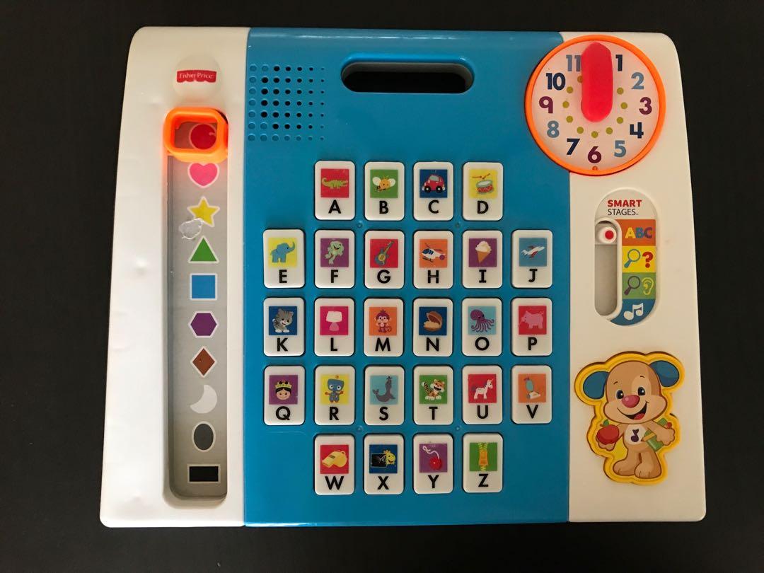 FisherPrice Laugh & Learn Puppy's AtoZ Smart Pad, Babies & Kids