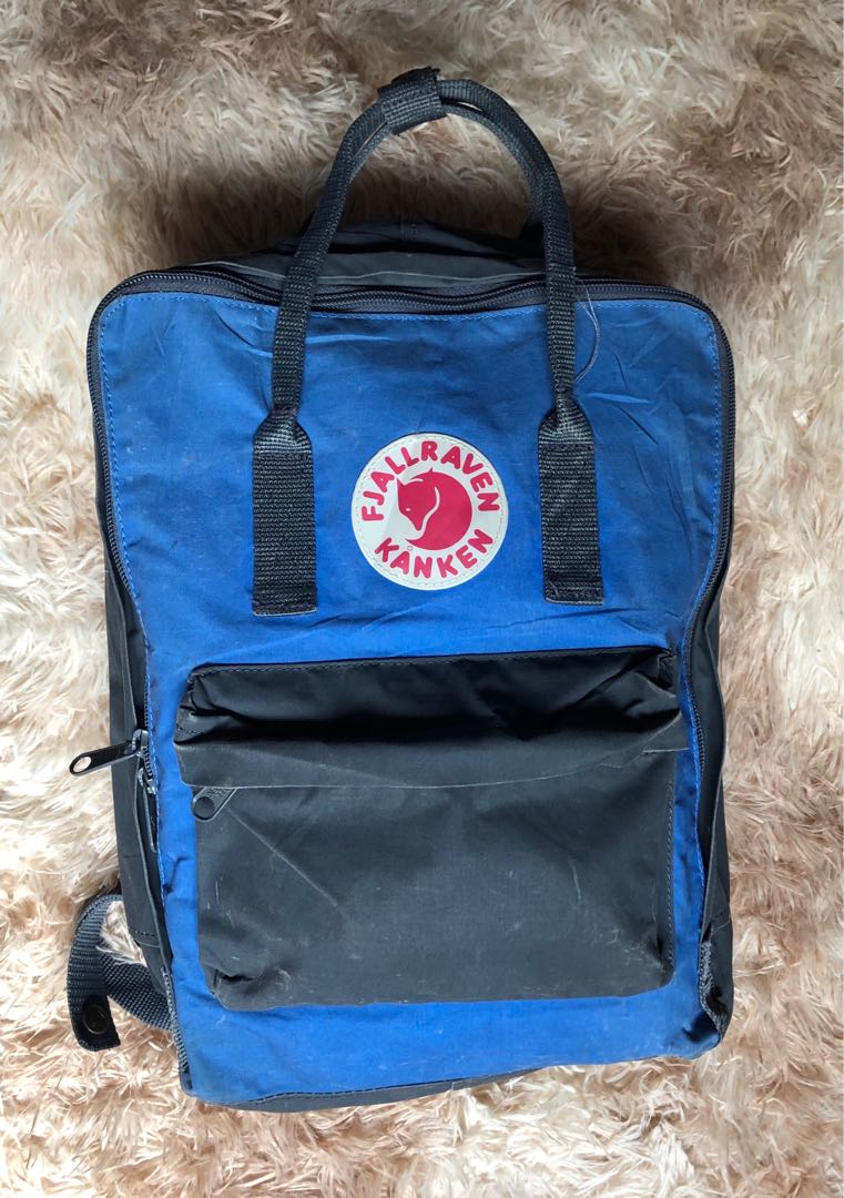 Fjallraven Kanken Classic Backpack For Everyday Graphite/UN Blue GRAPHITE-UN -BLUE-031-525