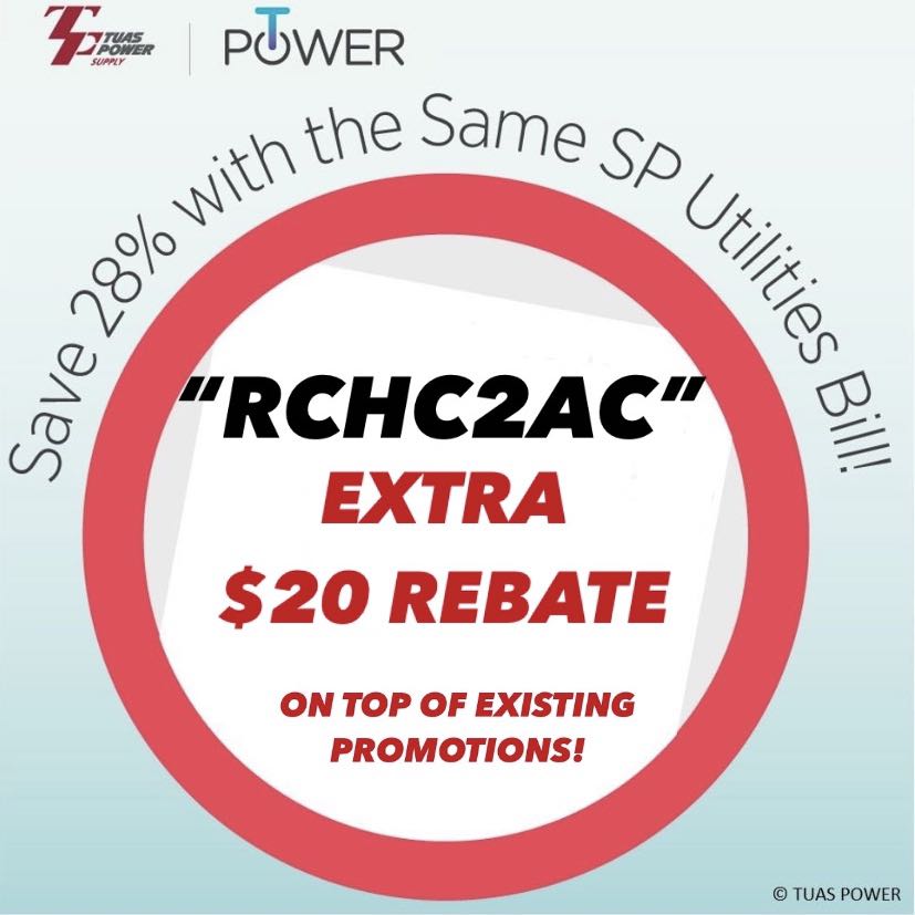 Tuas power new arrivals promotion