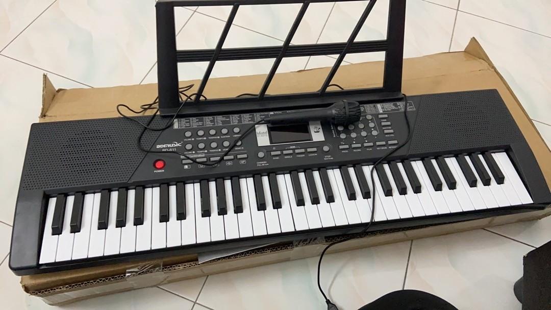FREE POST to West Malaysia only / Ready Stock* 61 Keys Black 