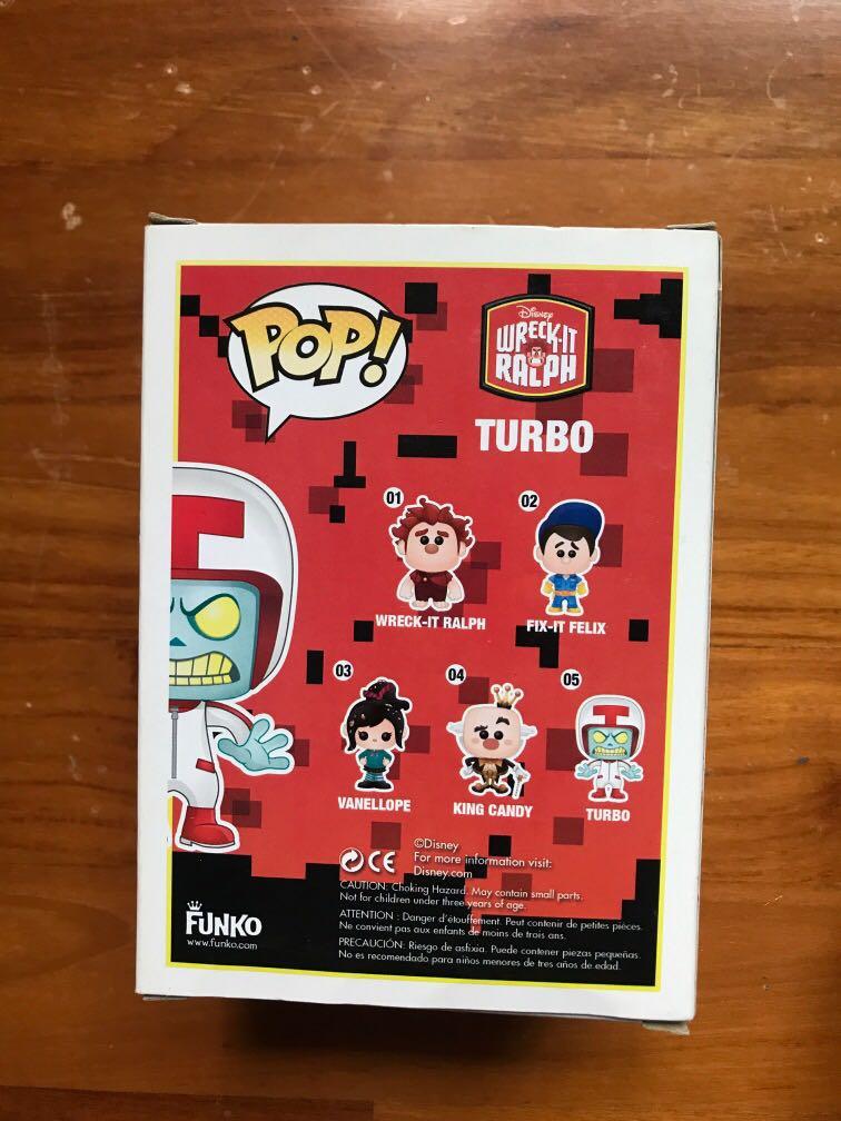 Funko Pop Disney 05 Turbo Wreck It Ralph Hobbies And Toys Toys And Games On Carousell 4877