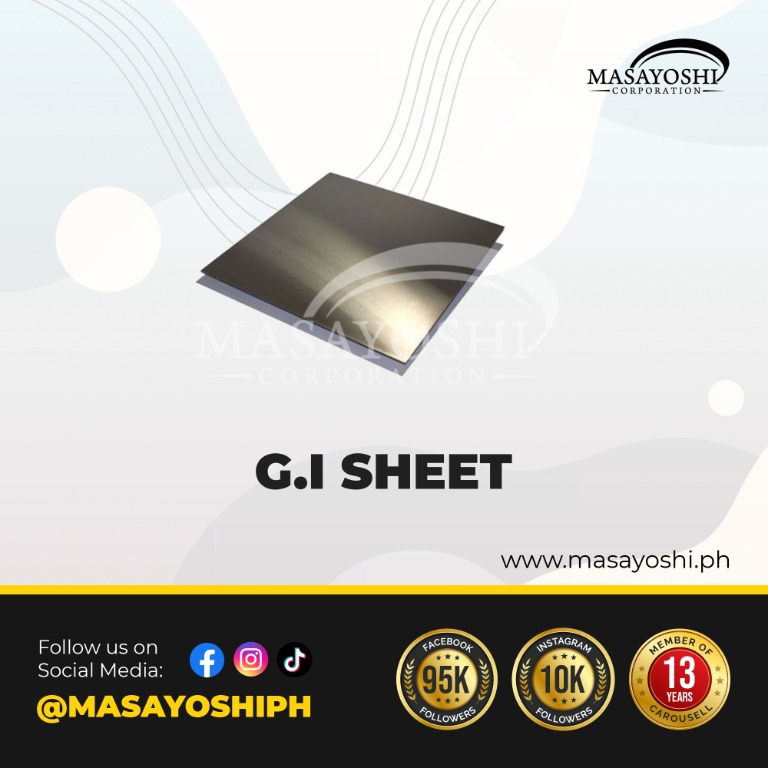 Galvanized Iron Sheets 1.4mm x 4 x 8 Sheets Steel Gi Sheets