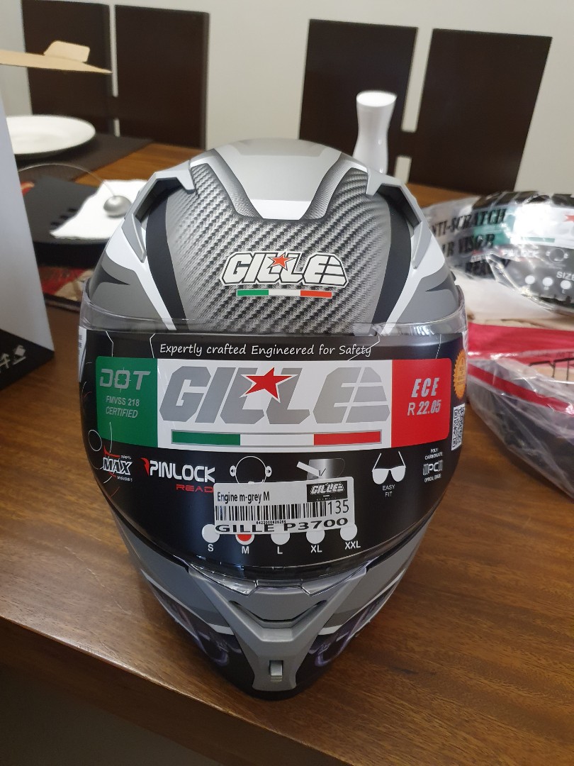 Gille GTS V1 Full Face Sports Motorcycle Helmet Motorbikes