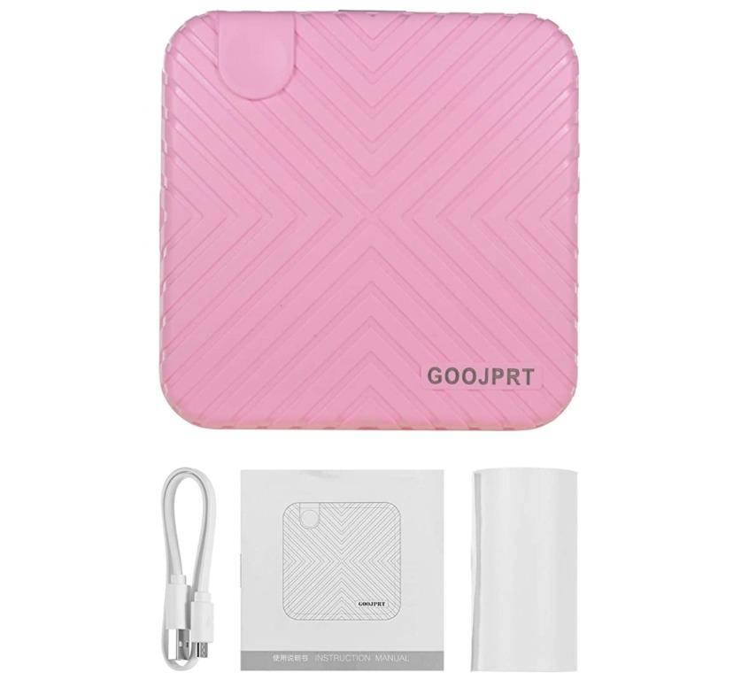 GOOJPRT P6 Pocket Mini Printer (Category: Printers, Scanners & Copiers) located in Marikina City. Submitted by skowshop (Listing ID 1127692305, Image 1). Description: Features: 【Connecting Method】: Support Wireless BT 4.0 connected with smartphone and USB cable connected with PC. Please follow the user guide to download relative APP(PeriPage)/driver on your devices.Compatible with Windows & Android & iOS System. 【Printing All You Like】: Support p