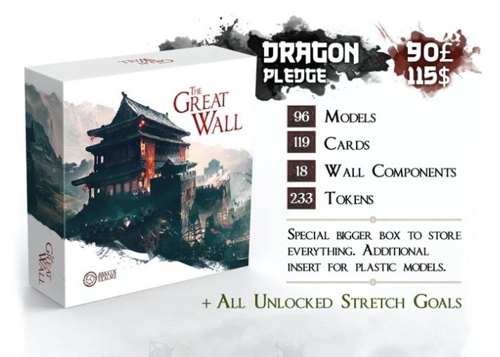 Great Wall Board Game from Awaken Realms (Kickstarter), Hobbies & Toys