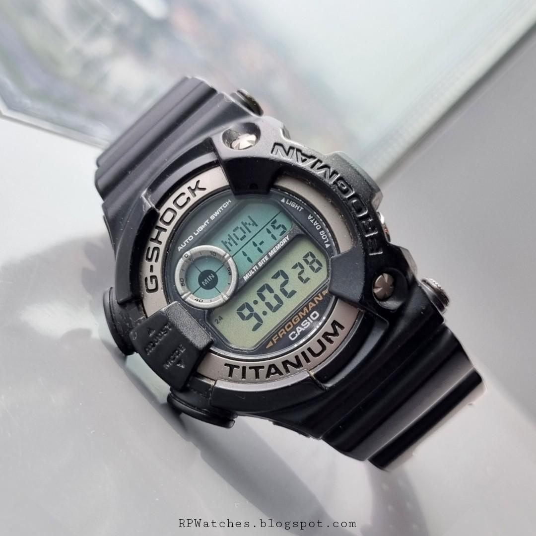 G-Shock Frogman Titanium DW-9900 Black 45mm - 2016 - Japan K