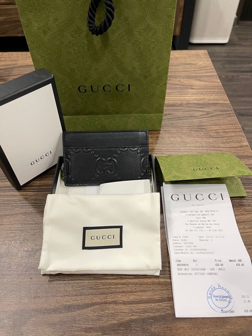 Gucci card sales holder price
