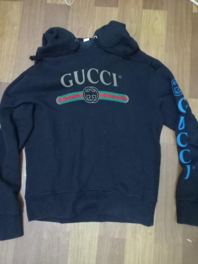 gucci dragon embroidered hoodie