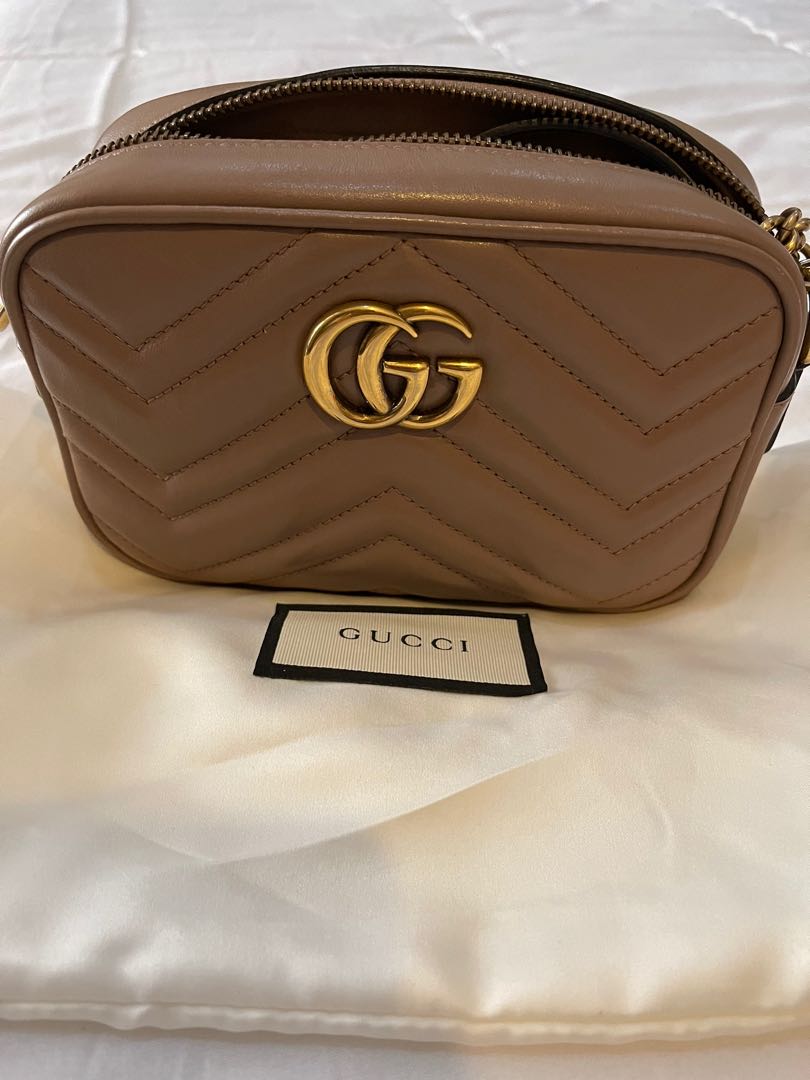 Gucci marmont mini camera bag, Luxury, Bags & Wallets on Carousell