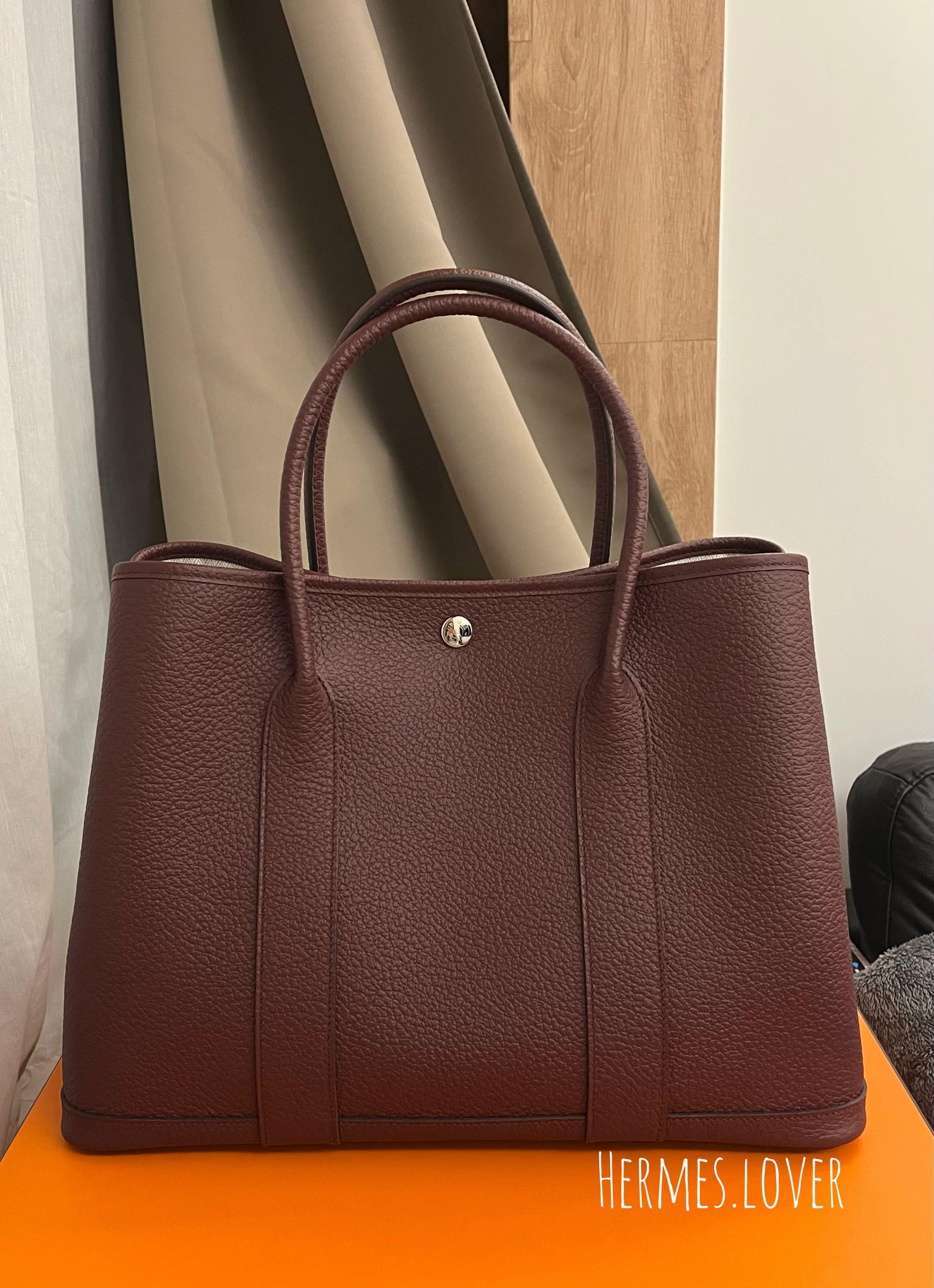 Hermes garden party bordeaux clearance