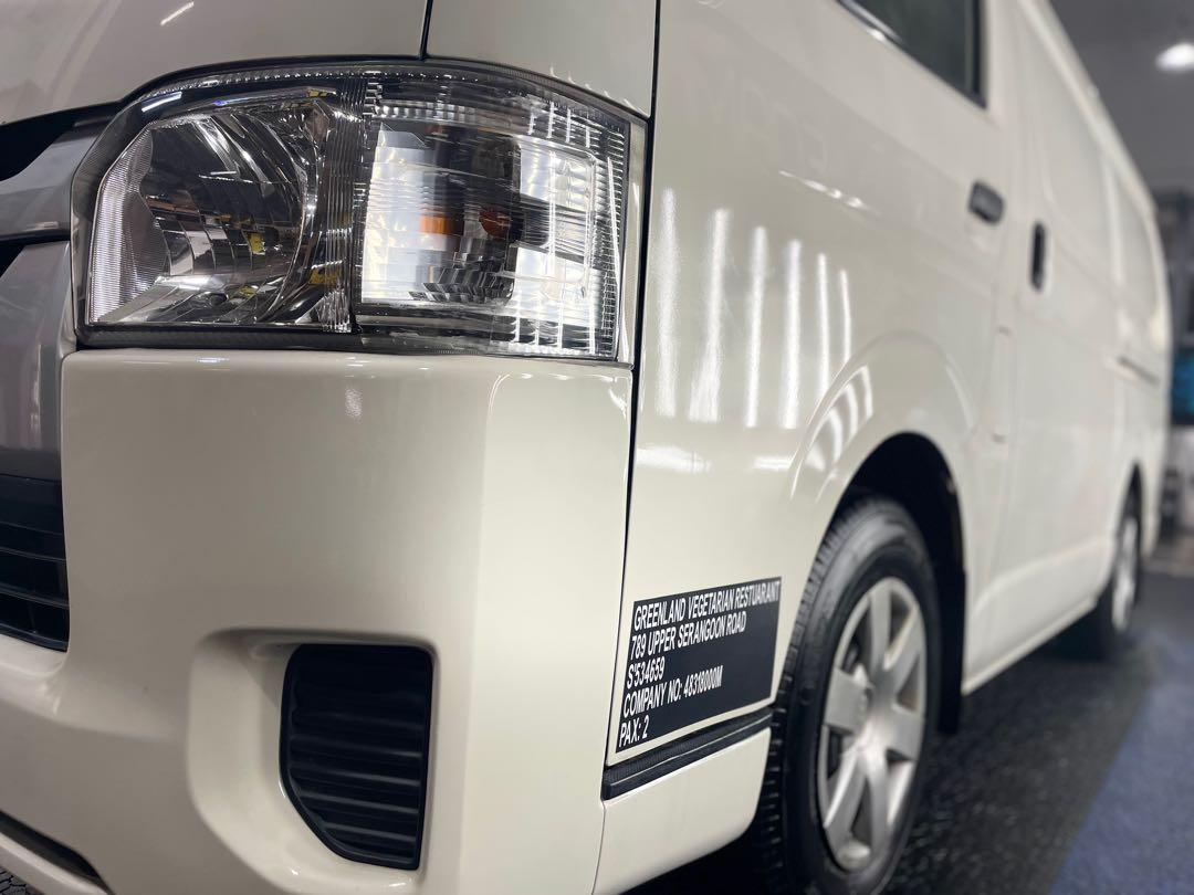 Hiace polishing hiace wash Yishun, Car Accessories, Car