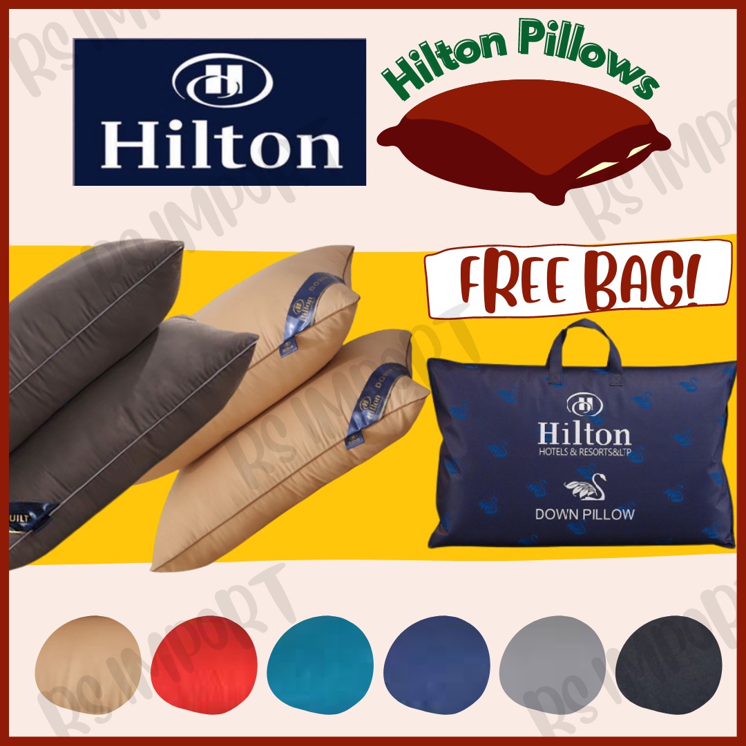 Hilton Pillows, Furniture & Home Living, Bedding & Towels on Carousell