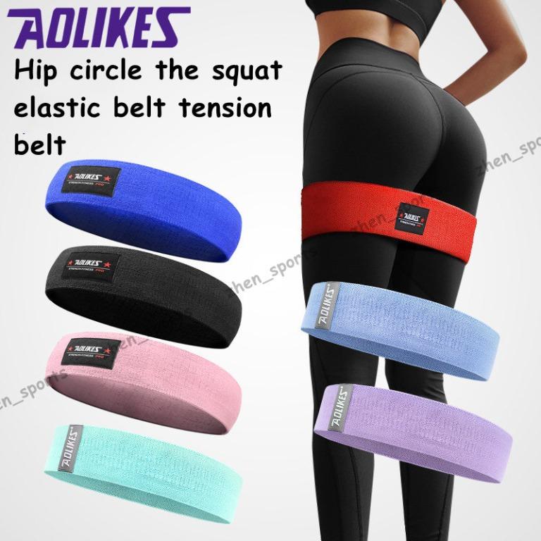 5pcs Yoga Resistance Band, Elastic Fitness Equipment For Leg Exercises  Including Squats, Butt Lifts And Stretching, Including Circular Resistance  Loop
