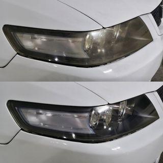 Honda Accord Euro R CL7R Headlight Restoration Polish