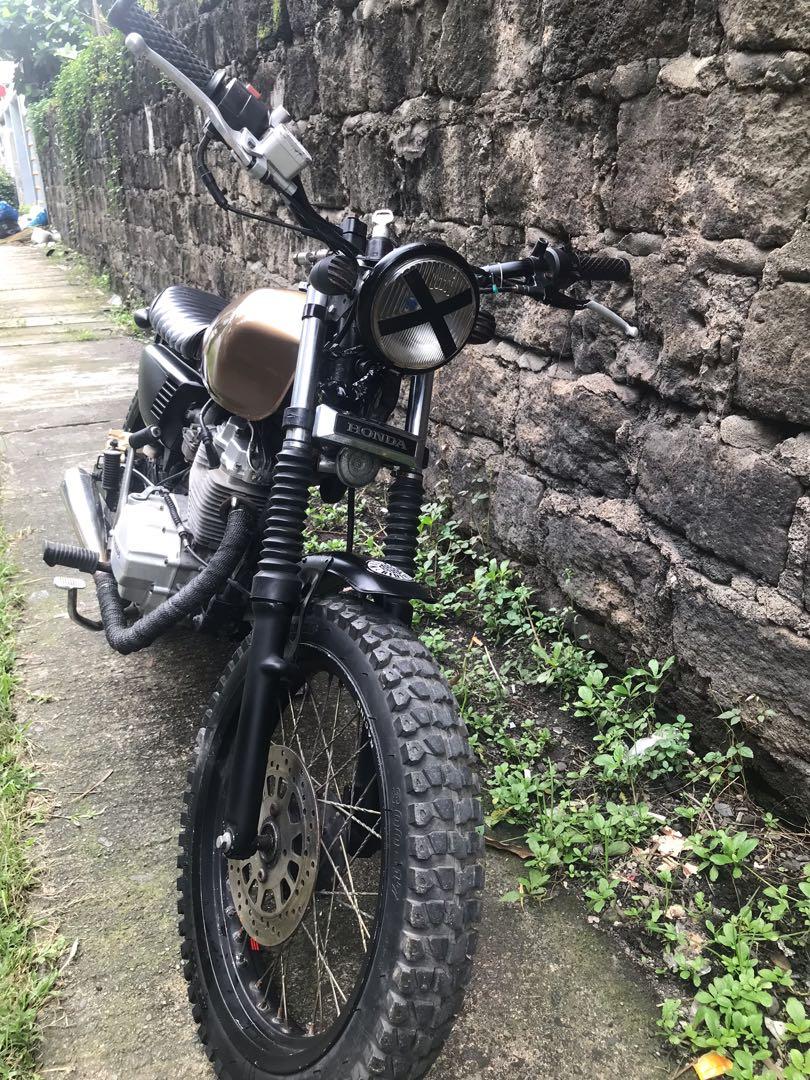 HONDA TMX 125 Alpha 2017 Scrambler build Motorbikes Motorbikes for Sale on Carousell