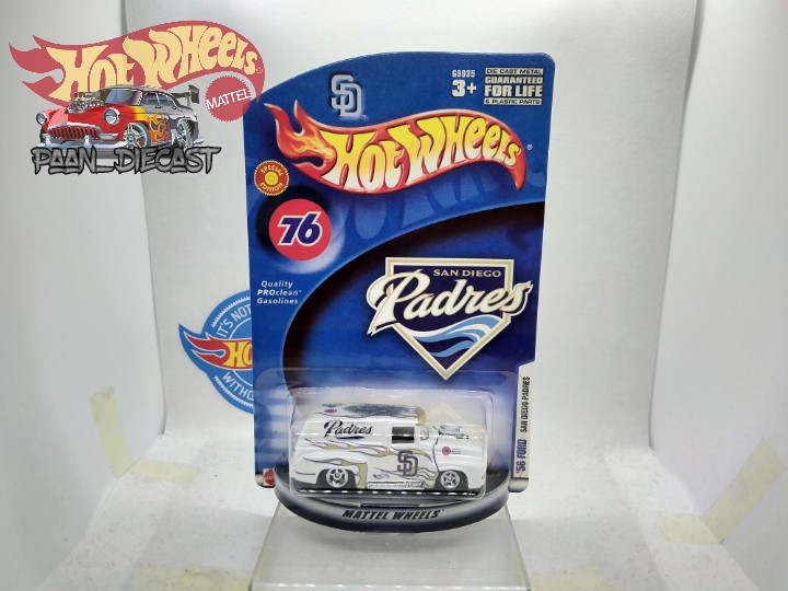 Hot Wheels San Diego Padres 56 Ford Special Edition, Hobbies