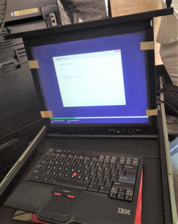 IBM SERVER DISPLAY CONSOLE WITH CHANNELS, Computers & Tech, Laptops ...