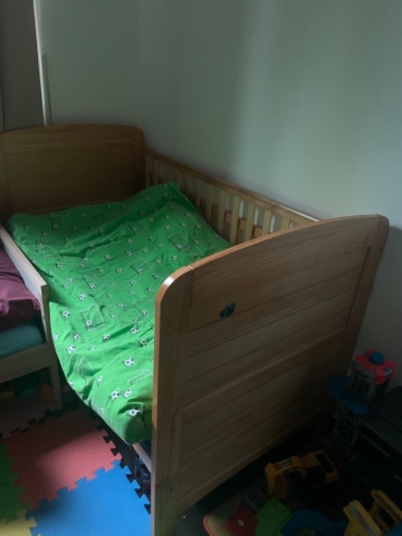 IKEA cot bed infants to toddlers FREE, Babies & Kids, Baby Nursery