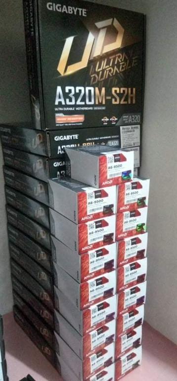 Intel Series and AMD Series Bundle (Category: Computer Parts) located in Las Pinas. Submitted by borjamonica644 (Listing ID 1127629379, Image 3). Description: Intel Series and AMD Series Bundle -Brandnew and Sealed -1 Year Warranty See Prices below: INTEL SERIES SRP BUNDLE I3 6100 / COL C.Z170+v21 8,750 INTEL CORE I3 6100 + COLORFUL C.Z170 PLUS v21 BATTLE AXE BUNDLE I3 10100 / BIO H510M-X/E 11,900 INTEL CORE I3 10100 + BIOSTAR H510M-X/E 2.0 BUNDL