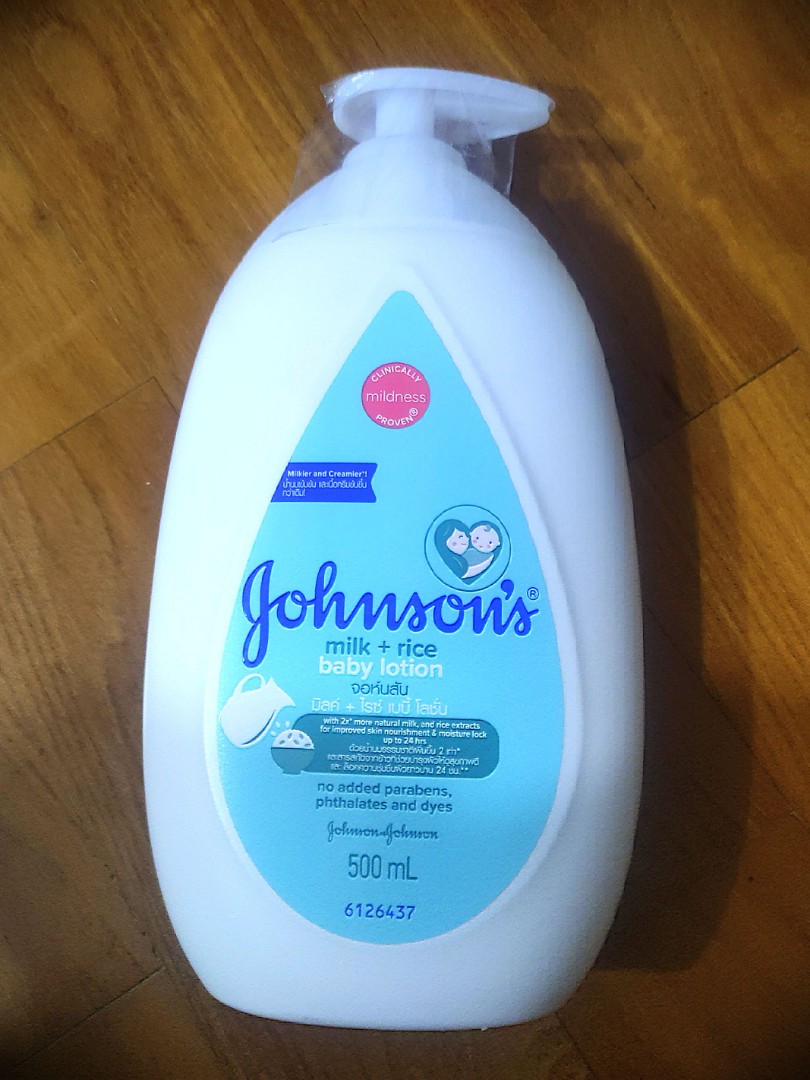 Johnson's Milk + Rice Body Lotion, Beauty & Personal Care, Bath & Body