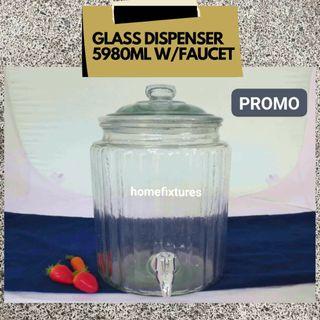 Juice Glass , Water Dispenser 5.9L w/ Glass Cover
Juice Dispenser , Jar Dispenser w/ Faucet
Promo: 650.00