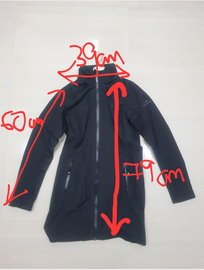 Rain coat size store