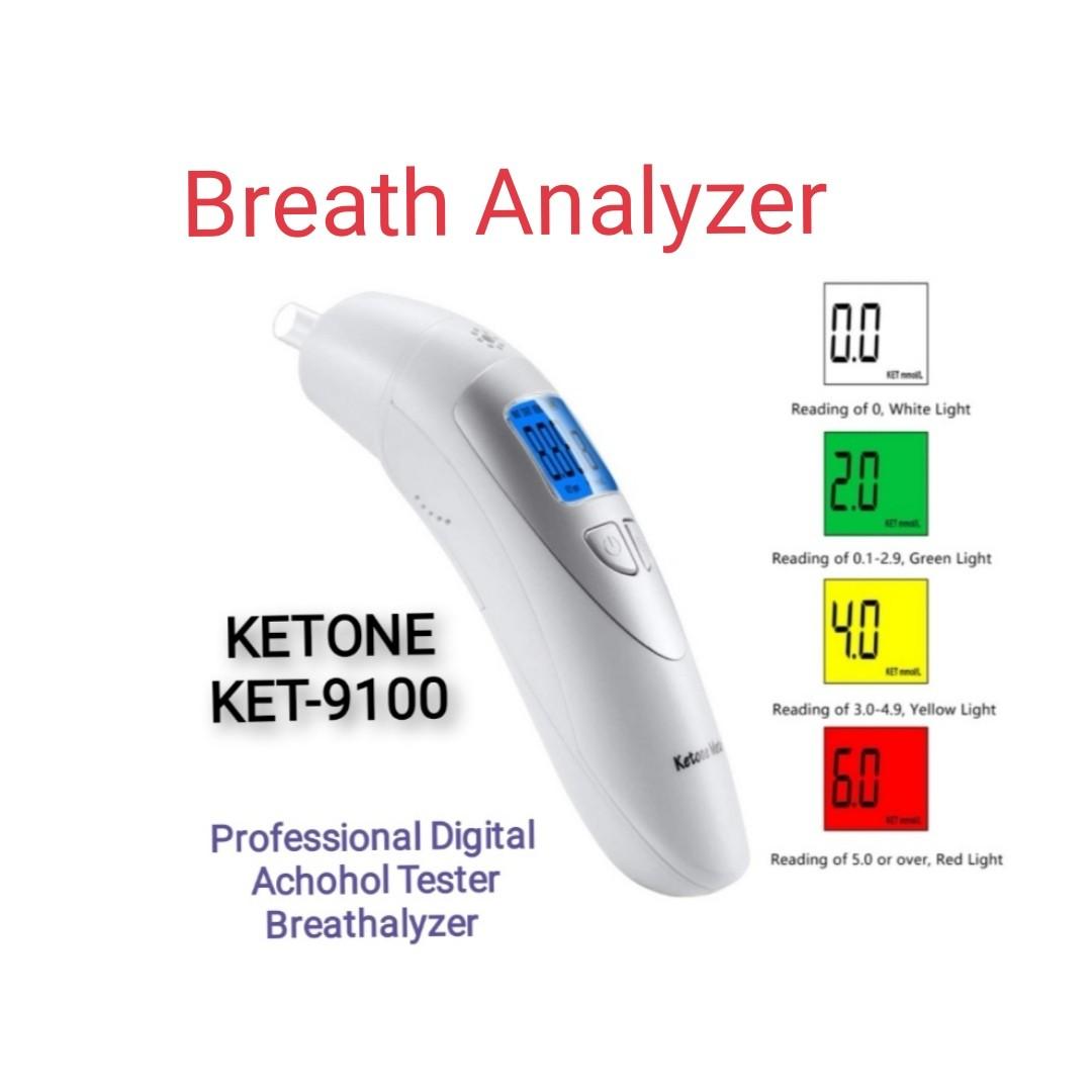 Ketone Alcohol Tester Breath Analyzer, Ketone Breath Meter
