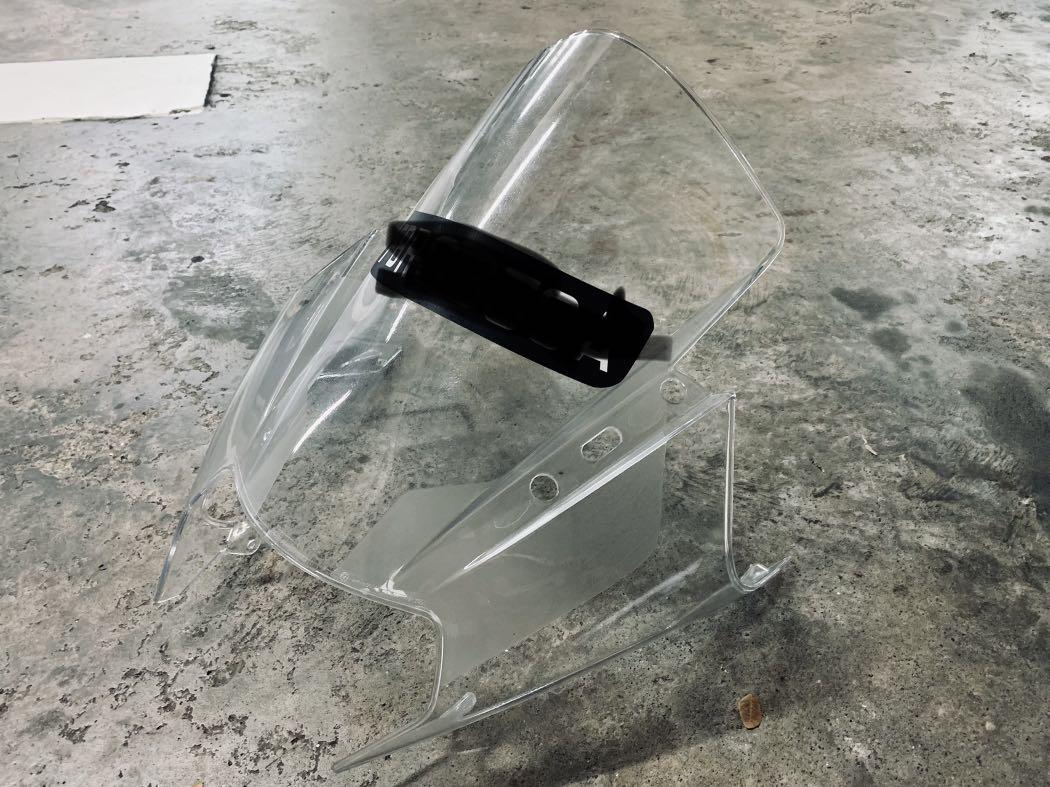 Ktm rc 390 racing bubble windscreen store