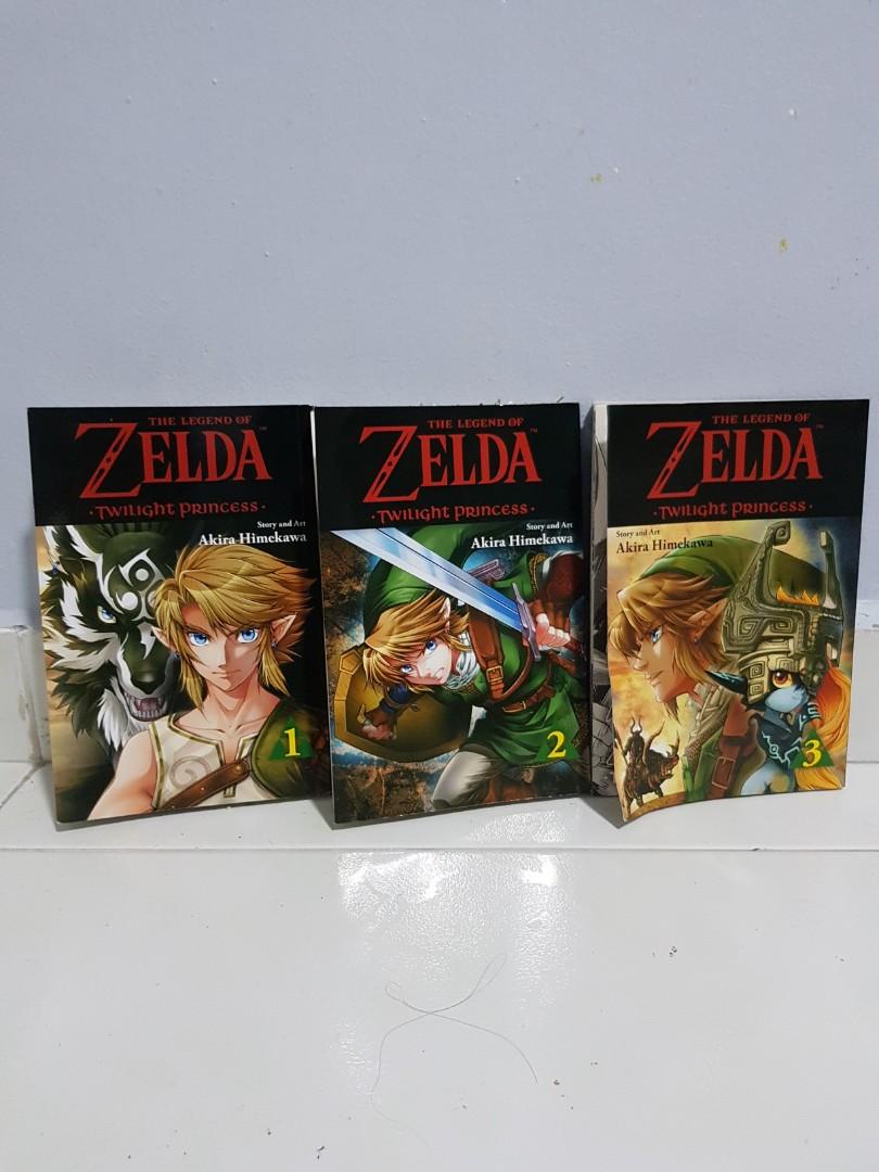 Legend Of Zelda Twilight Princess Book Legend Of Zelda Twilight Princess Book 1-3, Hobbies & Toys, Books