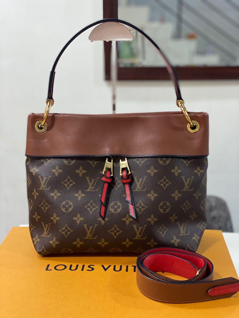 Louis Vuitton Caramel Monogram Canvas Tuileries Besace Bag Louis