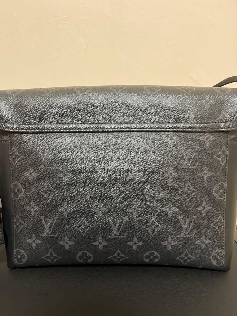 Louis Vuitton Shoulder Bag Monogram Satellite Alpha Messenger M44169 Gray  Women's Men's